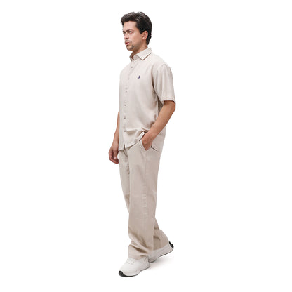 Polo Ralph Lauren Men's Relaxed Fit Linen Shirt - Short Sleeve
