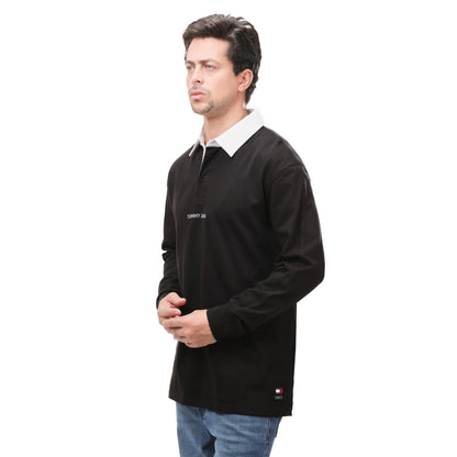 Tommy Jeans Long-Sleeve Rugby Polo