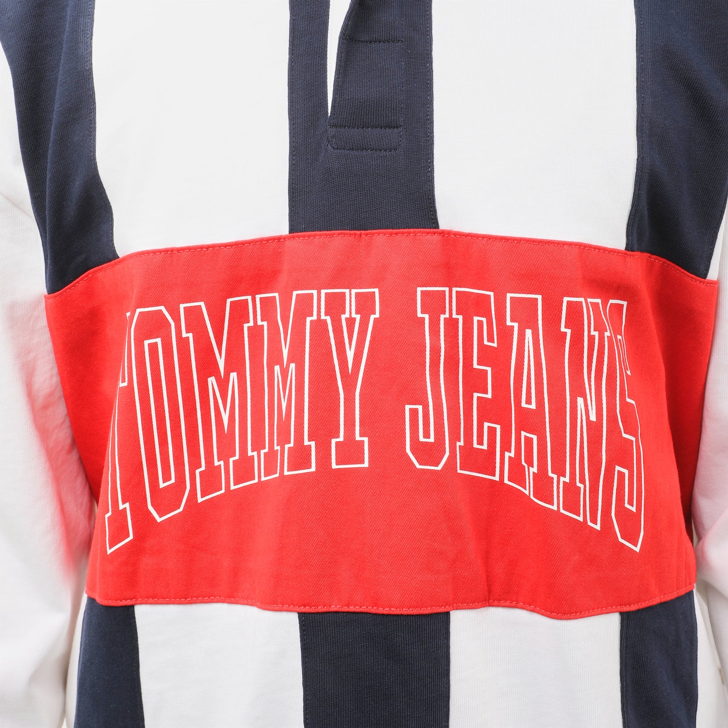 Tommy Jeans Bold Vertical Stripe Rugby Shirt