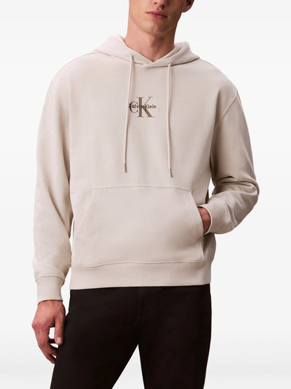 Calvin Klein Center Monogram Logo Hoodie