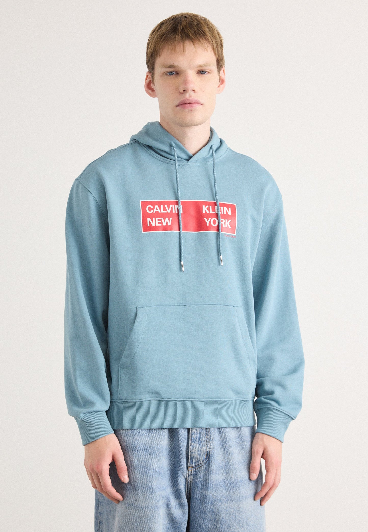 Calvin Klein Jeans "Calvin New York" Box Logo Hoodie