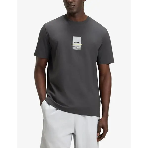 BOSS Men's Urban Graphic Premium Cotton T-Shirt