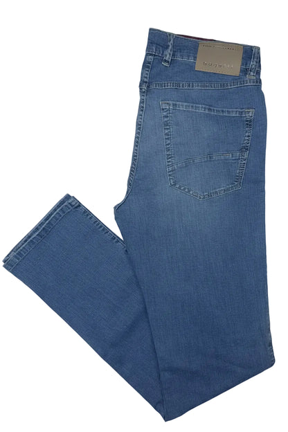 Bugatti Men's Modern Straight Stretch Denim Jeans