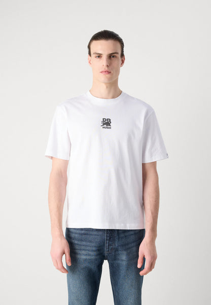 HUGO Men's x RB Formula One Team Collaborative Logo Luxury T-Shirt