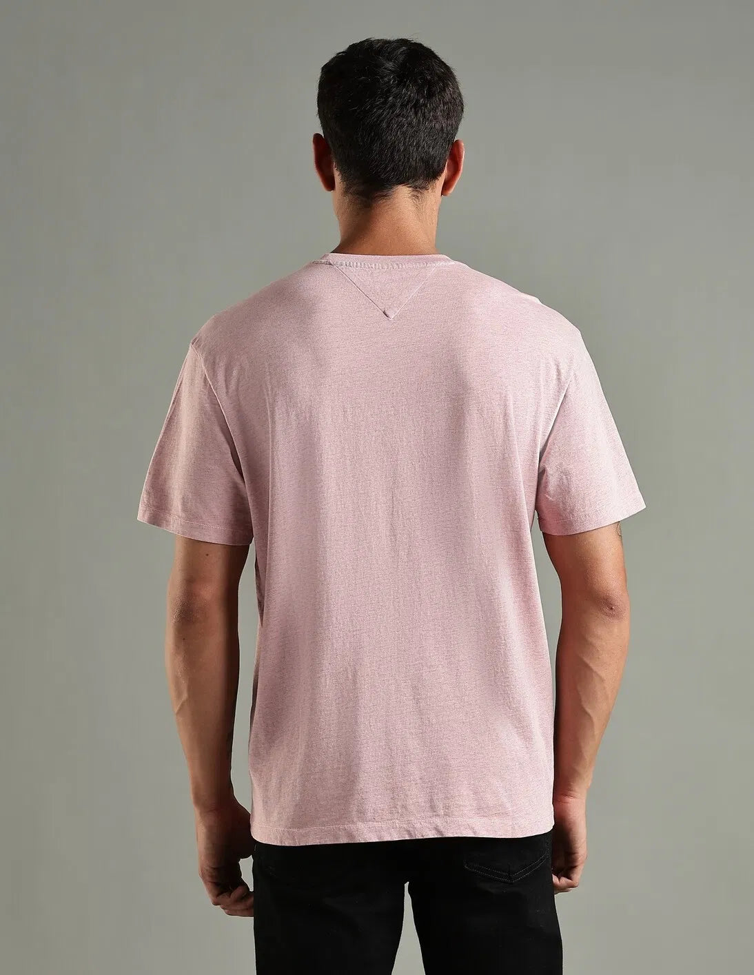 Tommy Jeans Men's Varsity Arch Logo T-Shirt - Pastel Pink