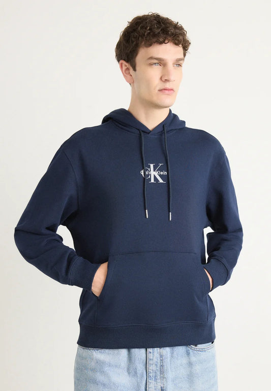 Calvin Klein Center Monogram Logo Hoodie