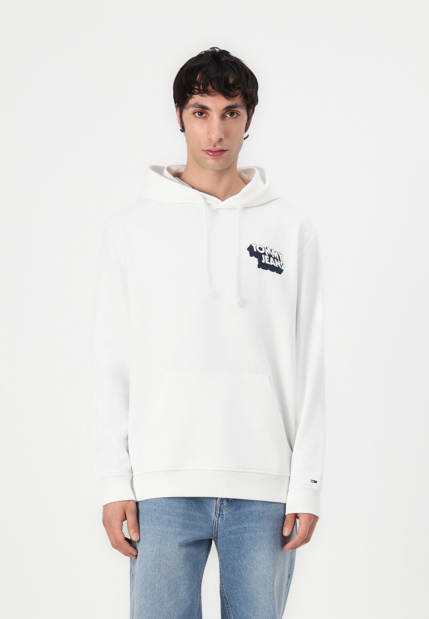 Tommy Jeans Men’s Hoodie – 3D Raised Logo