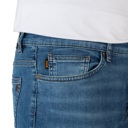BOSS Men's Soft Motion Premium Stretch Denim Jeans