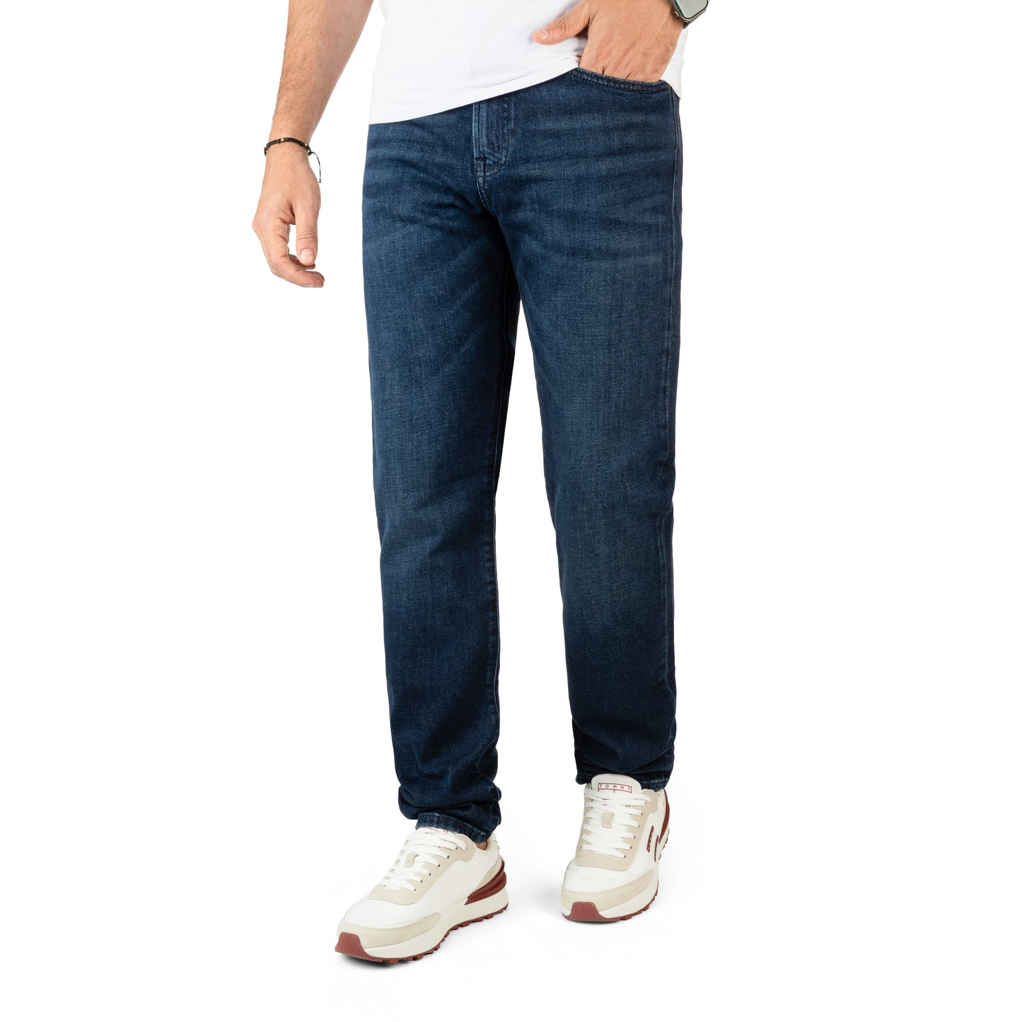 BOSS Men's Delaware Slim Fit Stretch Denim Jeans