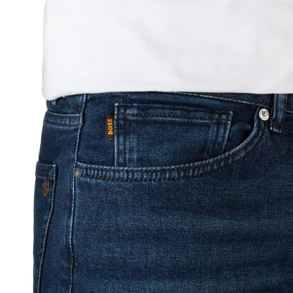 BOSS Men's Delaware Slim Fit Stretch Denim Jeans