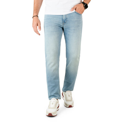 BOSS Men's Delaware Slim Fit Stretch Denim Jeans