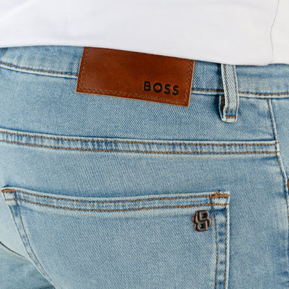 BOSS Men's Delaware Slim Fit Stretch Denim Jeans
