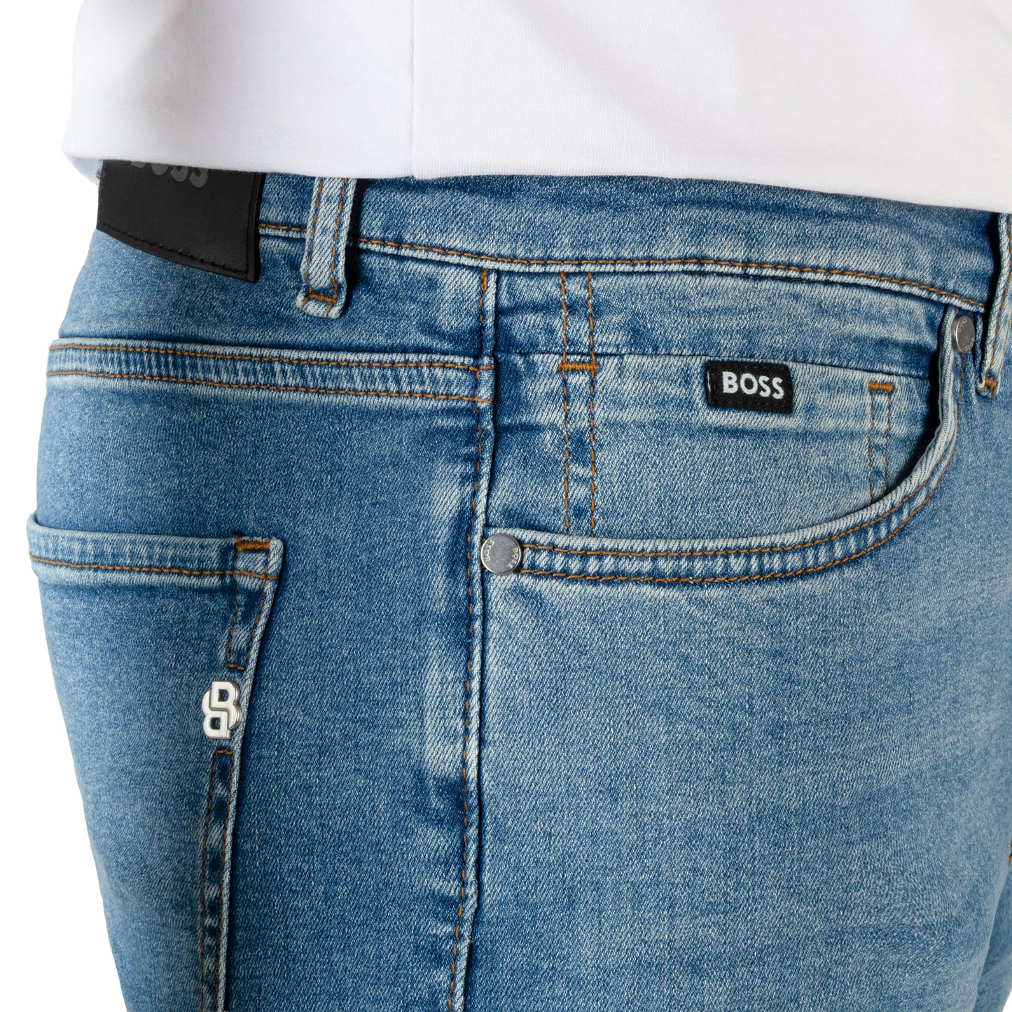 BOSS Men's Slim-Fit Stretch Jeans