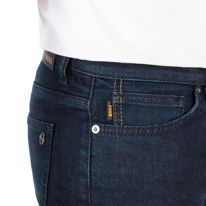 BOSS Men's Delaware Slim Fit Stretch Denim Jeans