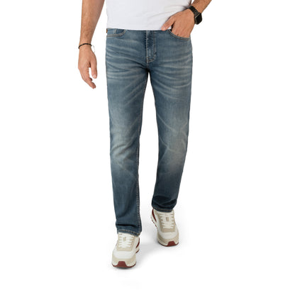 BOSS Men's Maine Regular-Fit Cashmere-Touch Jeans