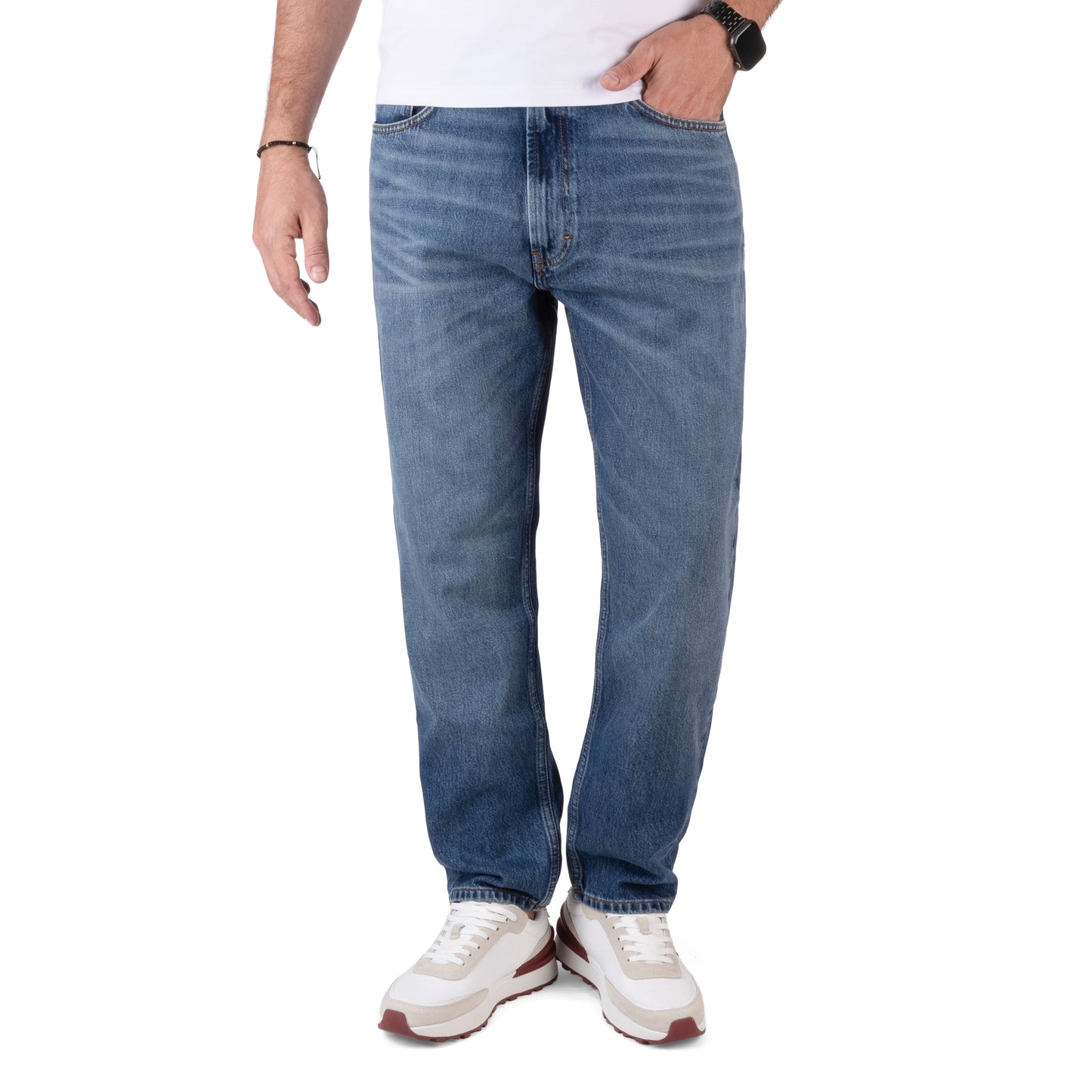 HUGO Men's Regular Fit Tapered Jeans