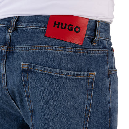HUGO Men's Regular Fit Tapered Jeans