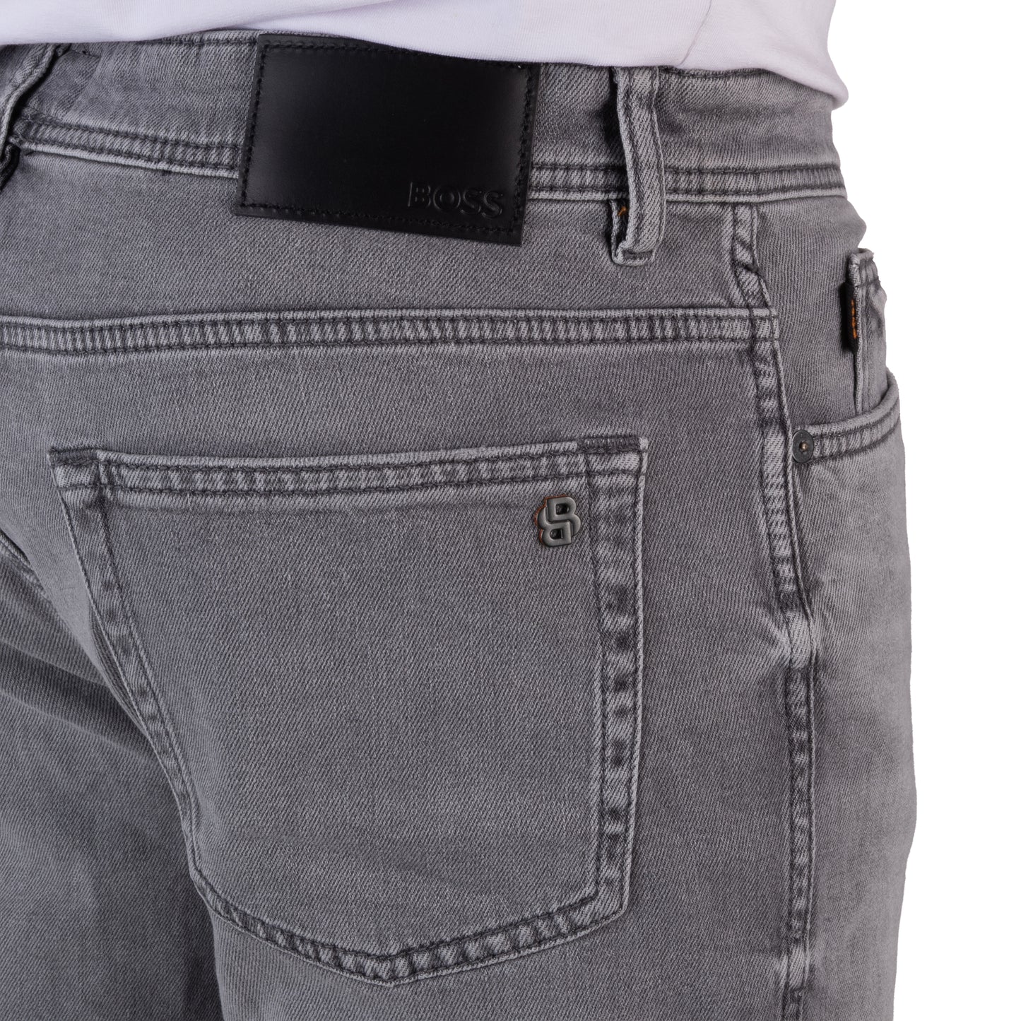 BOSS Men's Slim Fit Stretch Denim Jeans