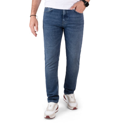 BOSS Men's Delaware Slim Fit Stretch Denim Jeans