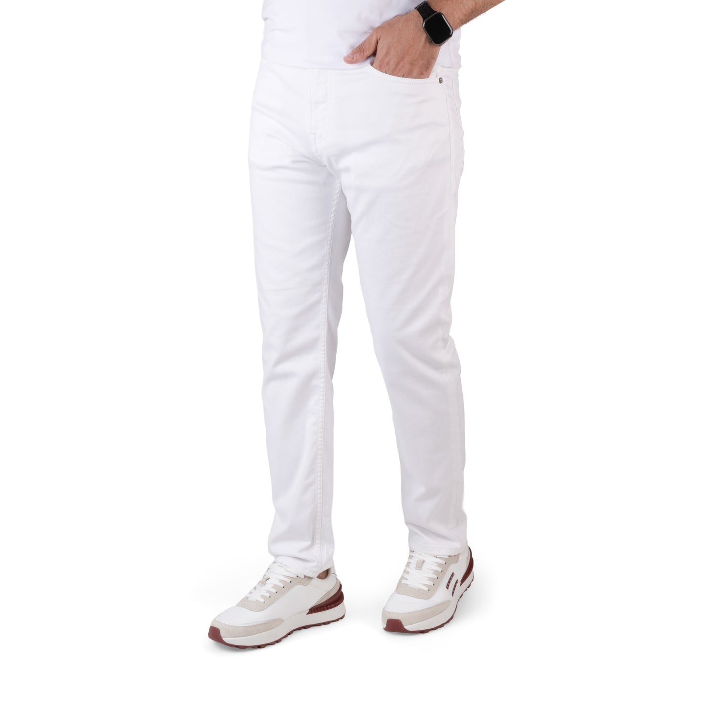 BOSS Men's Soft Motion Premium Stretch Denim Jeans