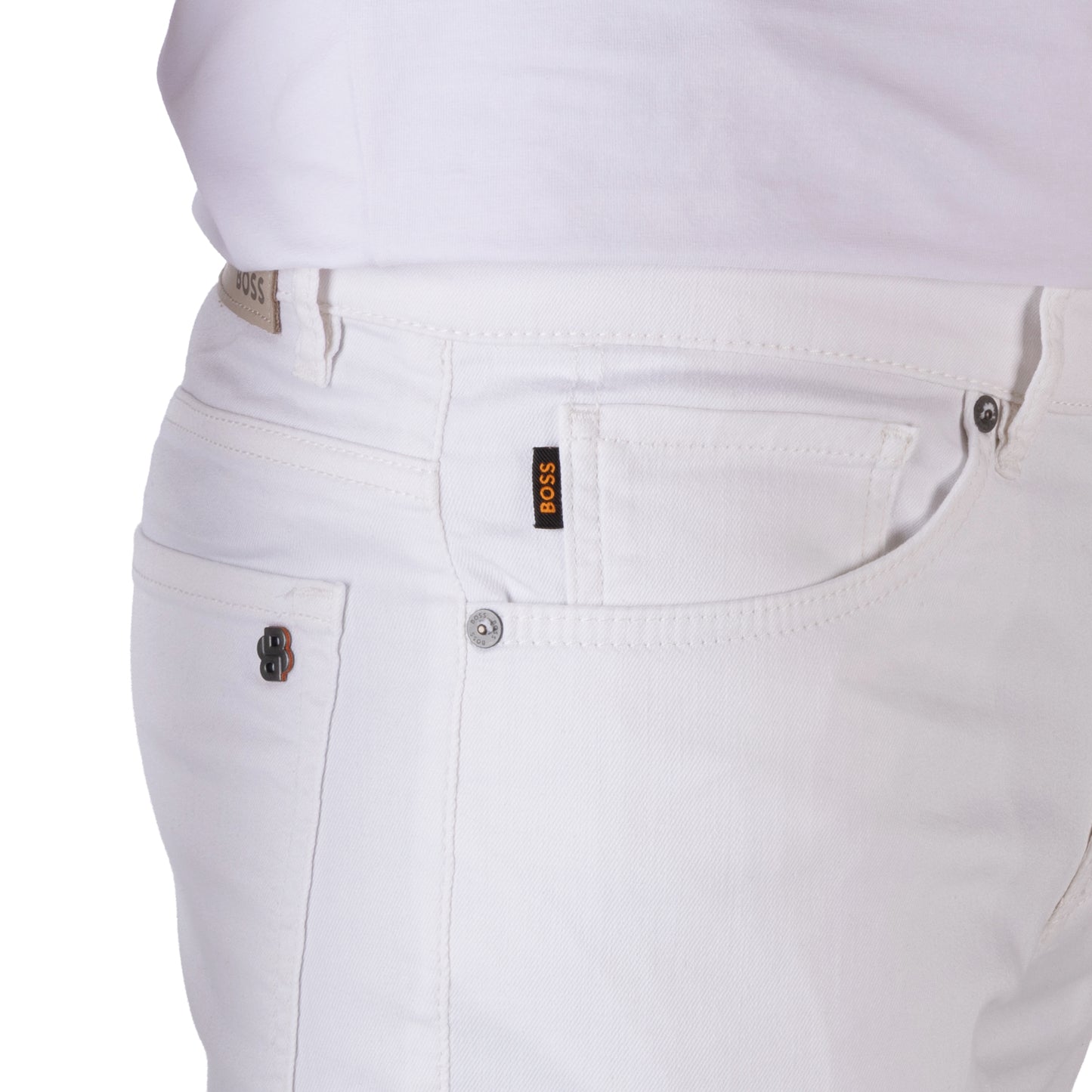 BOSS Men's Soft Motion Premium Stretch Denim Jeans