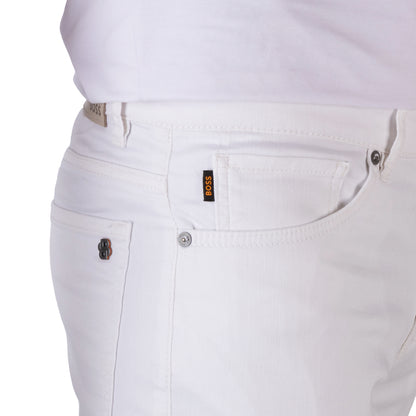 BOSS Men's Soft Motion Premium Stretch Denim Jeans