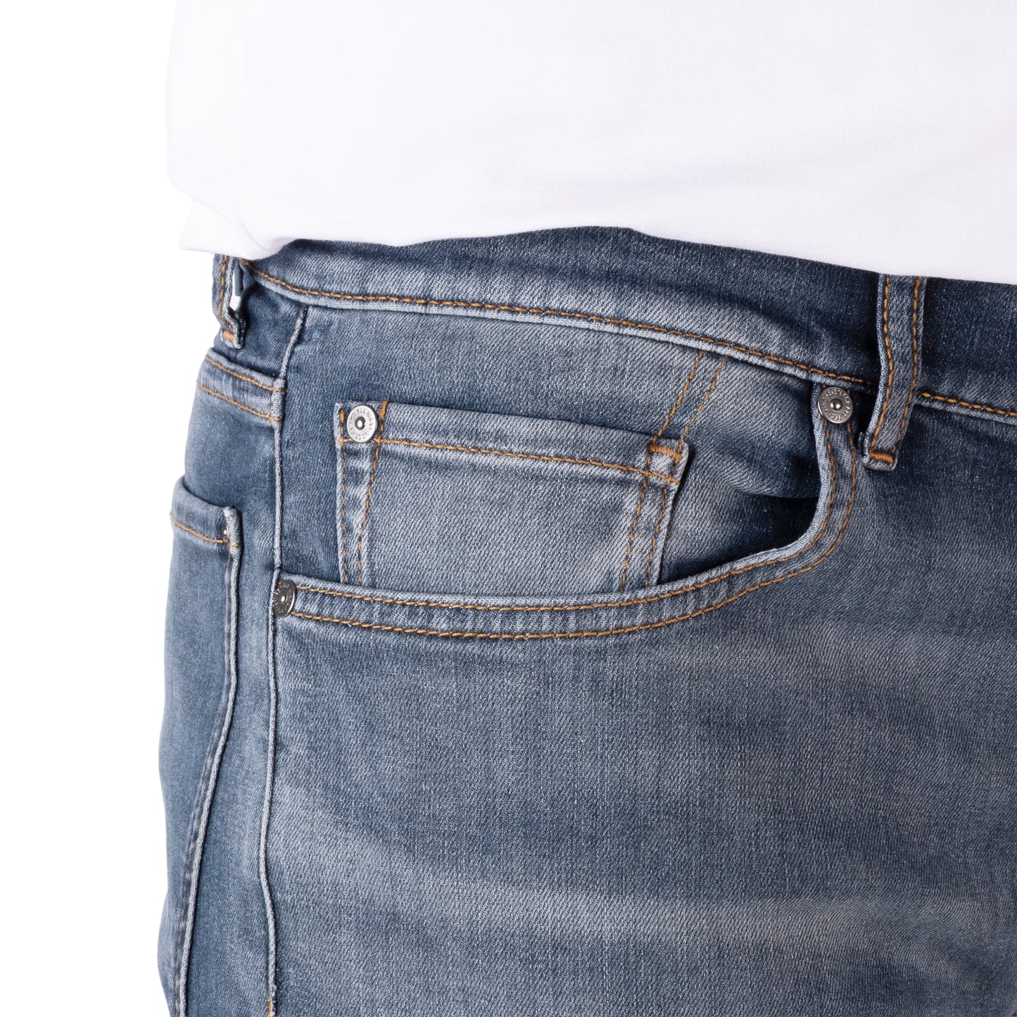 BOSS Men's Delaware Slim Fit Stretch Denim Jeans