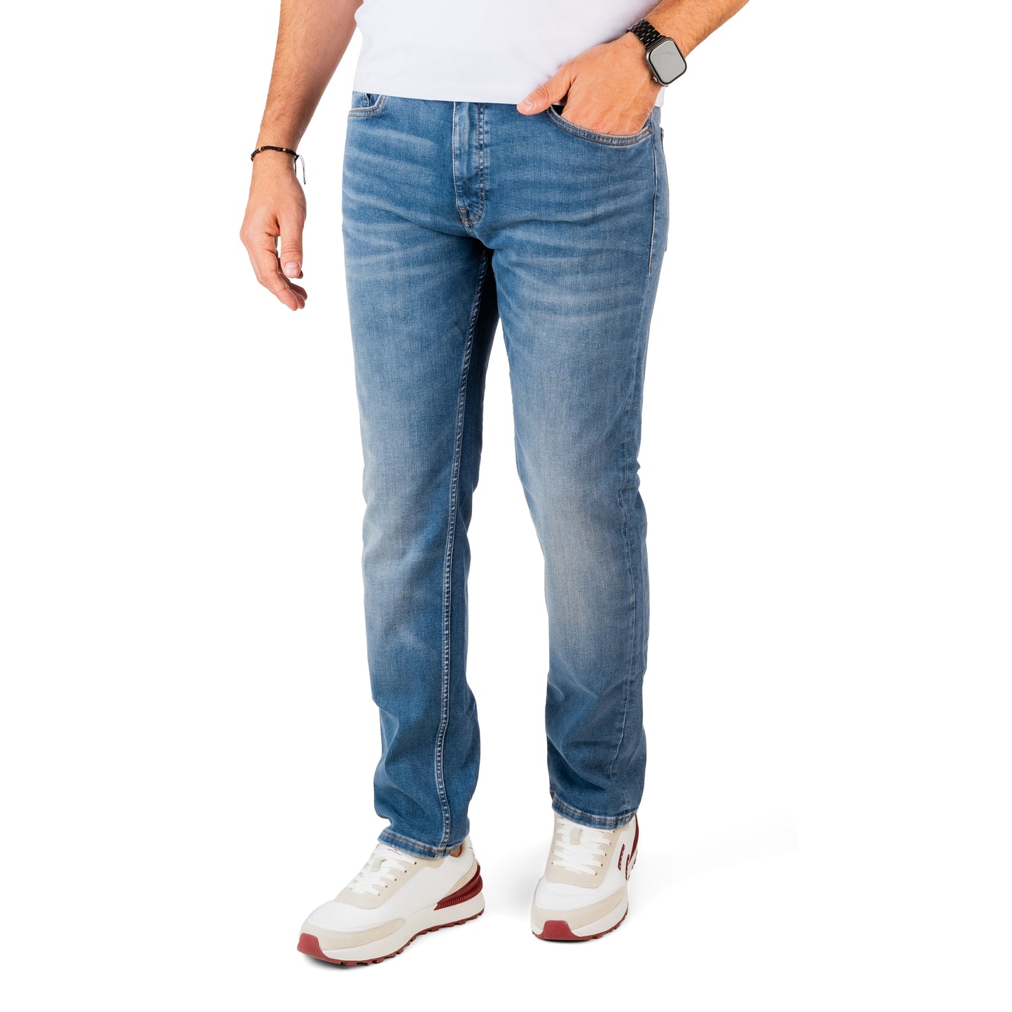 BOSS Men's Soft Motion Skinny Fit Stretch Jeans