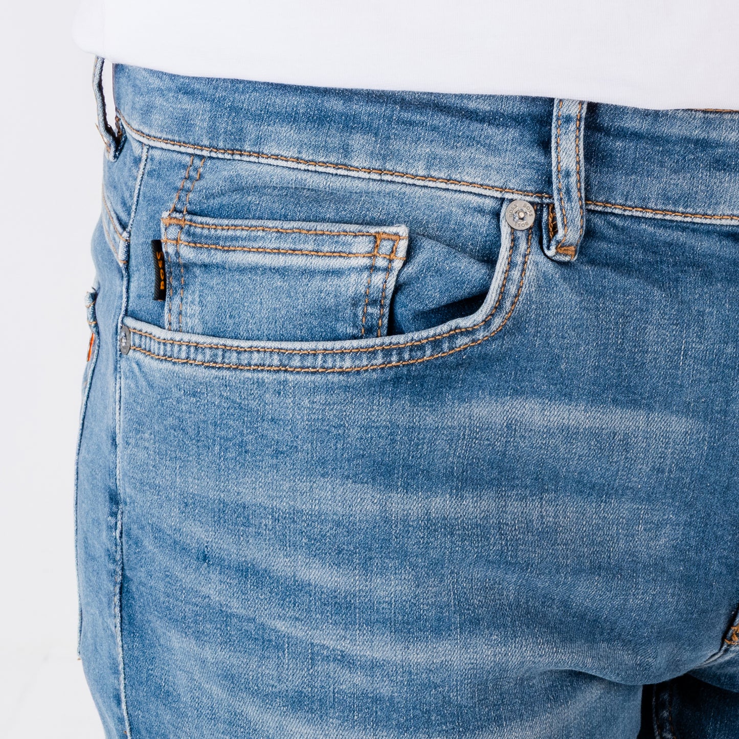 BOSS Men's Soft Motion Skinny Fit Stretch Jeans
