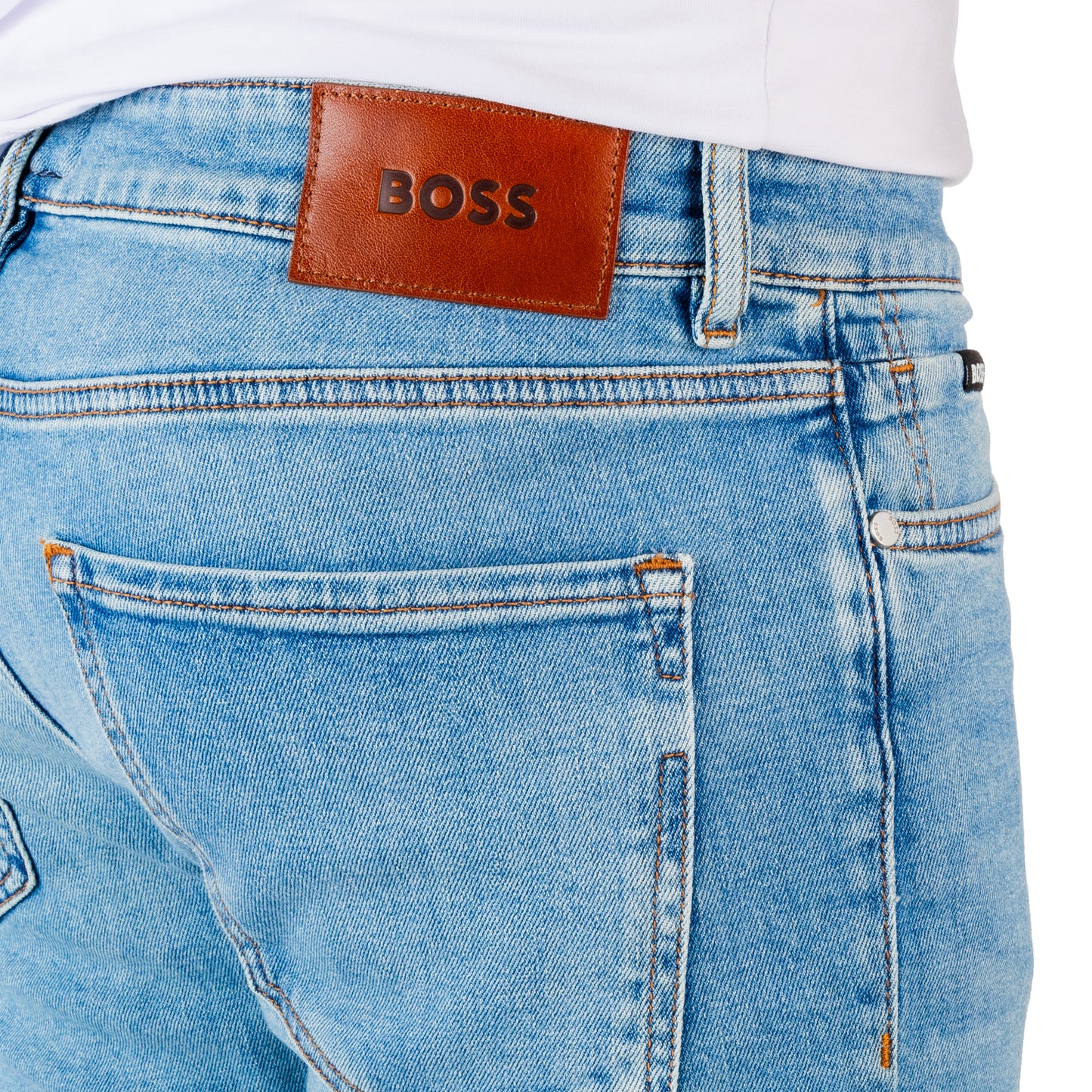 BOSS Men's Delaware Slim-Fit Stretch Denim Jeans