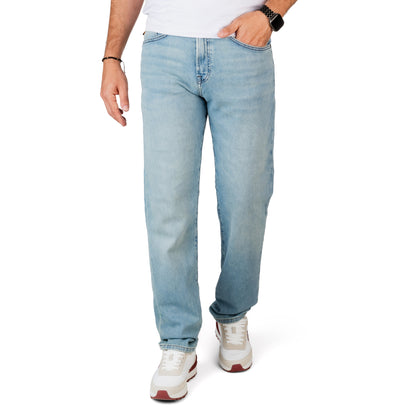 BOSS Men's Maine Regular-Fit Luxury Denim Jeans