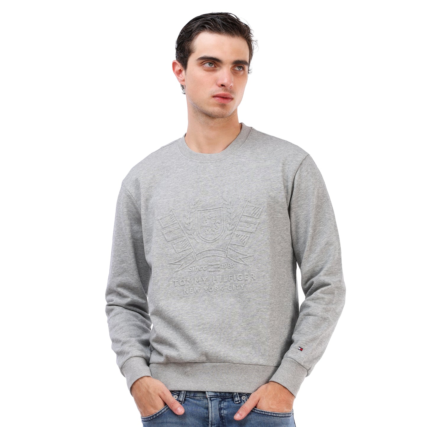Tommy Hilfiger Men’s 3D Logo Sweatshirt