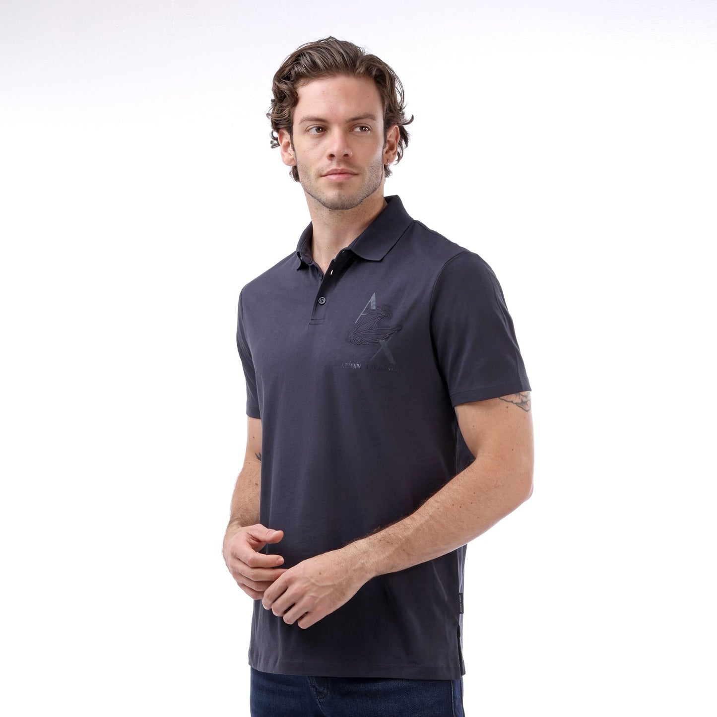 Armani Exchange Regular Fit Polo Shirt