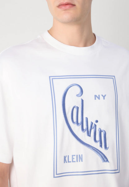 Calvin Klein Script Box Logo T-Shirt