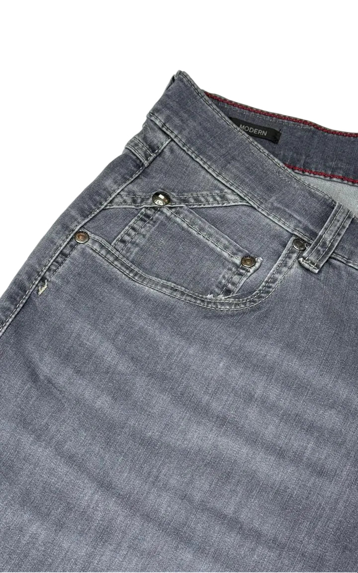 Bugatti Men's Modern Straight Stretch Denim Jeans