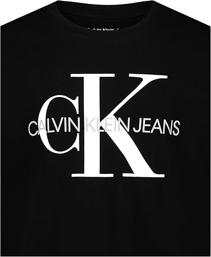 Calvin Klein Jeans Boys Scribble CK Logo Graphic Tee