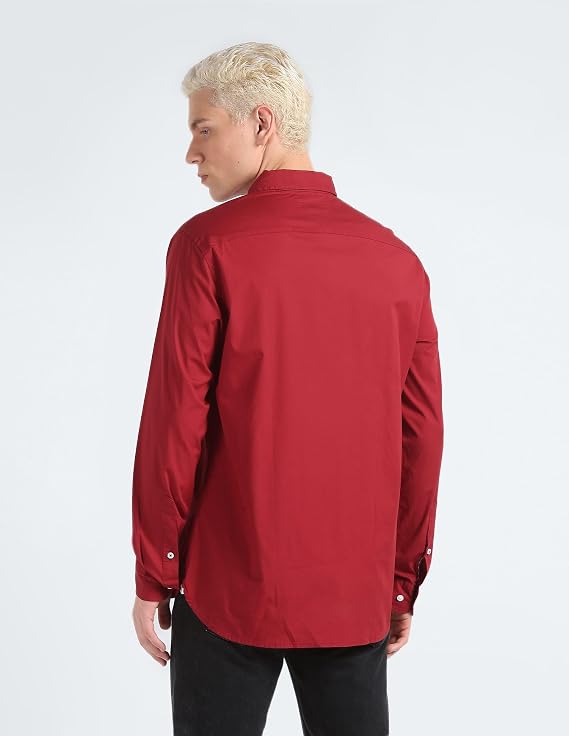 Tommy Hilfiger Long Sleeve Solid Shirt