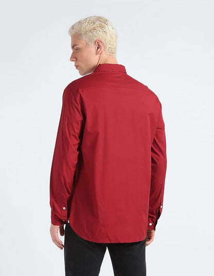 Tommy Hilfiger Long Sleeve Solid Shirt