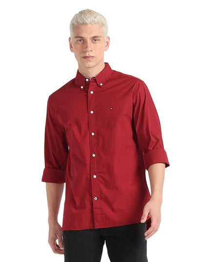 Tommy Hilfiger Long Sleeve Solid Shirt