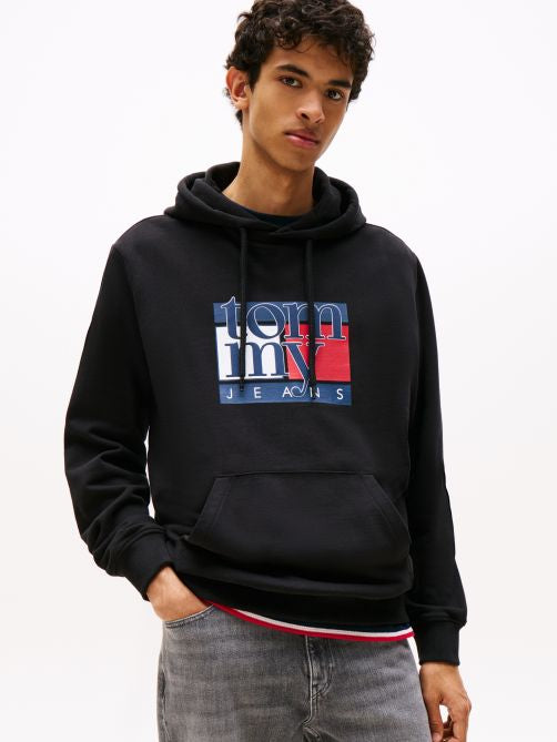 Tommy Jeans Signature Center Logo Hoodie