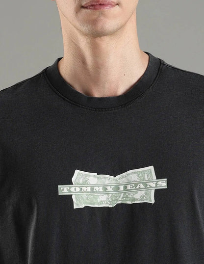 Tommy Jeans Men's Graffiti Spray Graphic T-Shirt - White