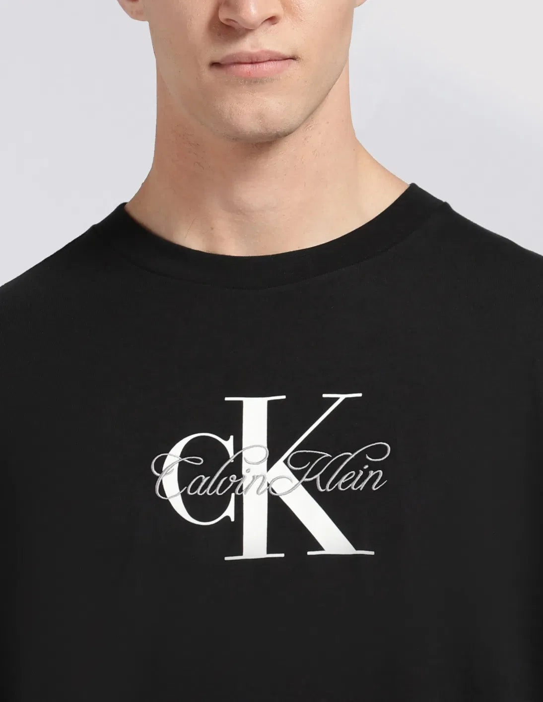 Calvin Klein Dual Logo Graphic T-Shirt