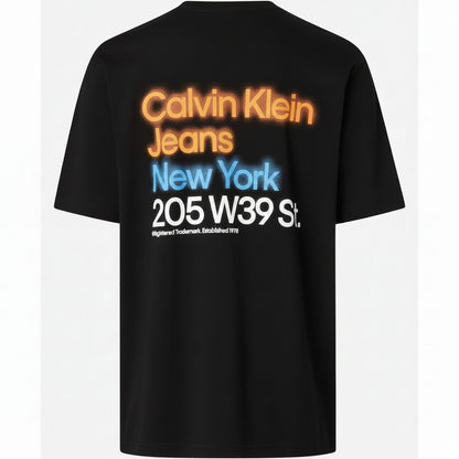 Calvin Klein Jeans New York Multi-Color Logo Graphic T-Shirt