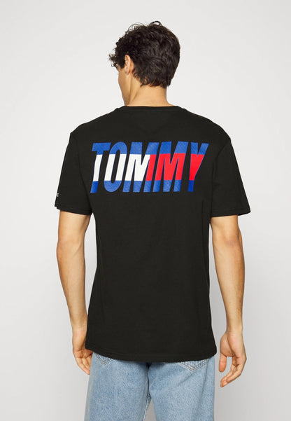 Tommy Jeans Double-Sided Flag Logo Crewneck T-Shirt