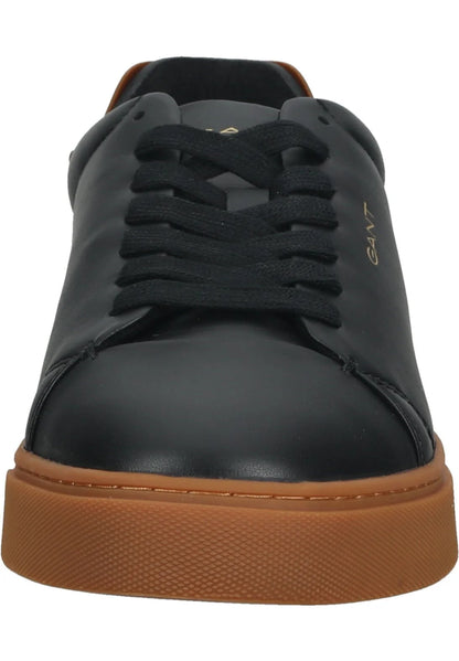 GANT Premium Leather Cupsole Sneakers in Midnight Navy