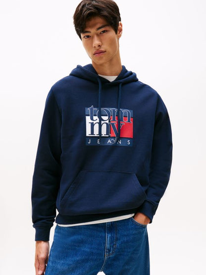 Tommy Jeans Signature Center Logo Hoodie