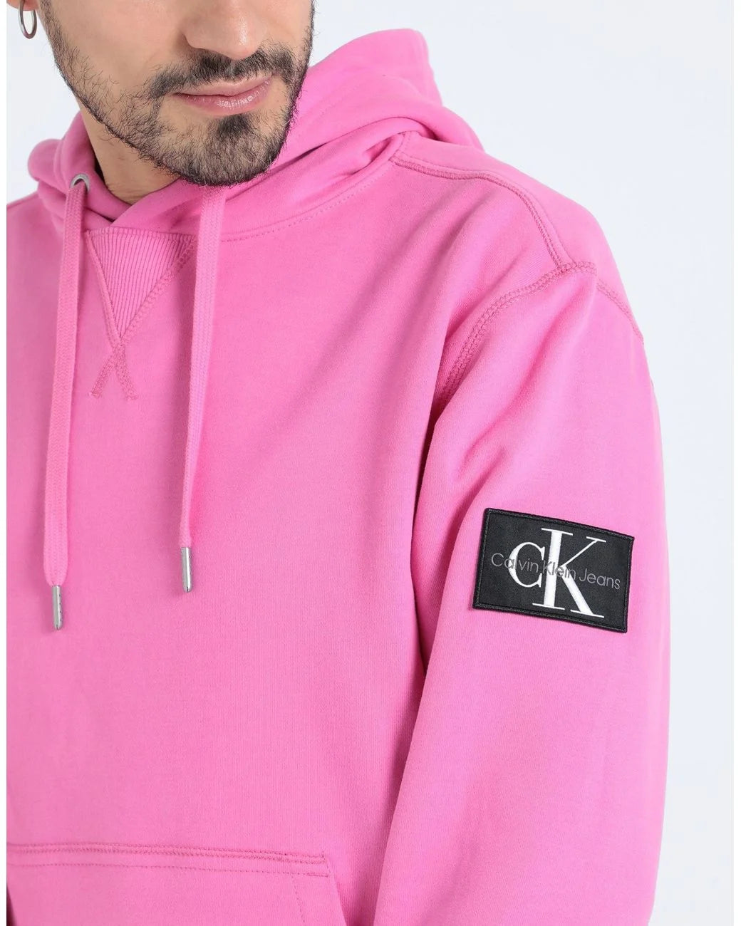 Calvin Klein Jeans Men’s Premium Badge Hoodie