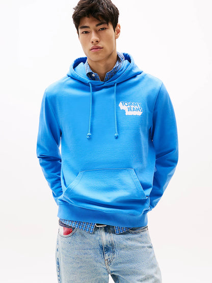Tommy Jeans Men’s Hoodie – 3D Raised Logo
