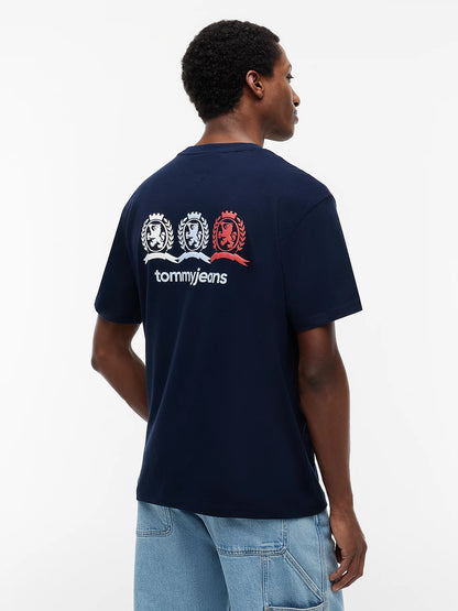 Tommy Jeans Men's Heritage Triple Crest Graphic T-Shirt
