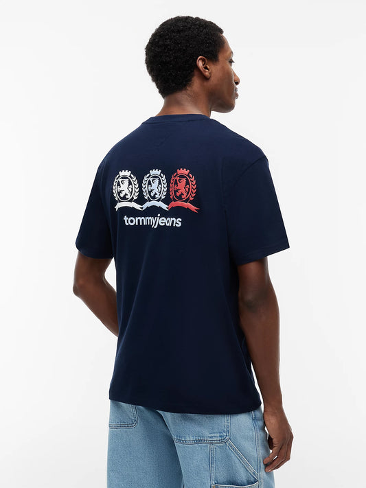 Tommy Jeans Men's Heritage Triple Crest Graphic T-Shirt